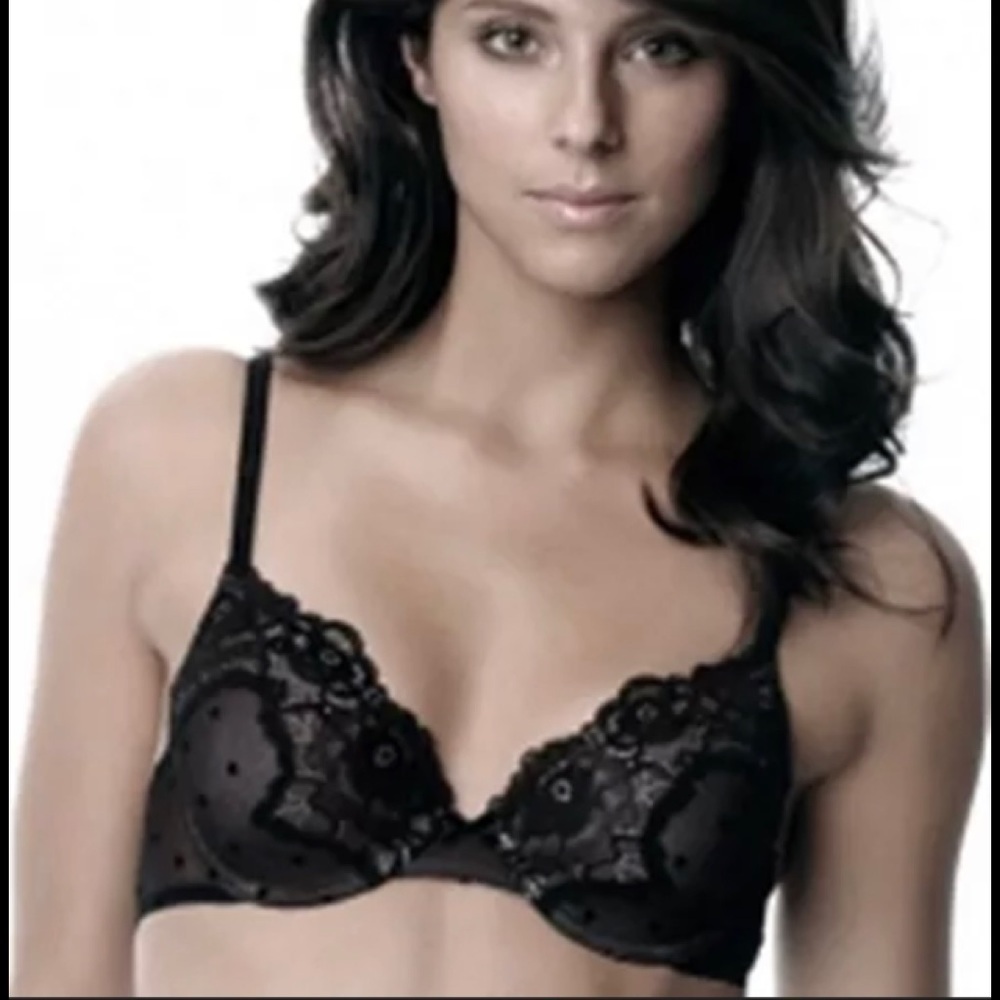 Wacoal b’tempt’d Hot Spots Bra in Black​​​​​​​​​​